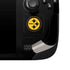 NFL Pittsburgh Steelers Black Performance Series Steam Deck Handheld Gaming Computer Skin